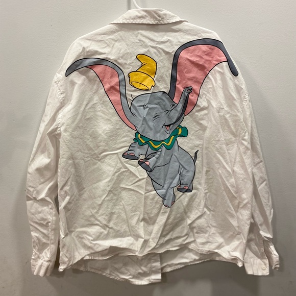 Zara Other - Zara Kids Size 11-12 Disney Dumbo button down girl’s shirt blouse